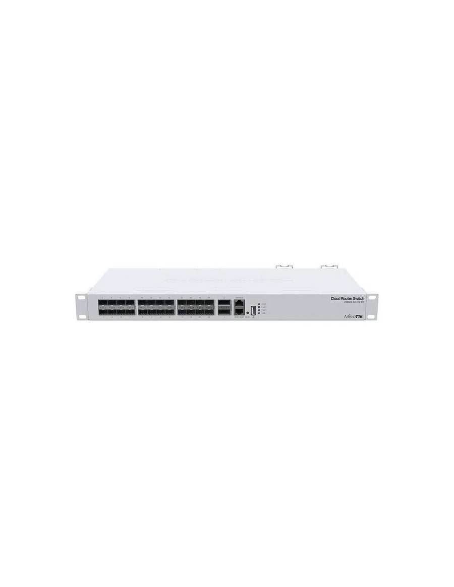 MikroTik Cloud RouterSwitch 24Port SFP+ 2Port QSFP | CRS326-24S+2Q+RM - 24