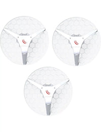 MikroTik LHG 5 - 5GHz Outdoor grid CPE - 3 pack