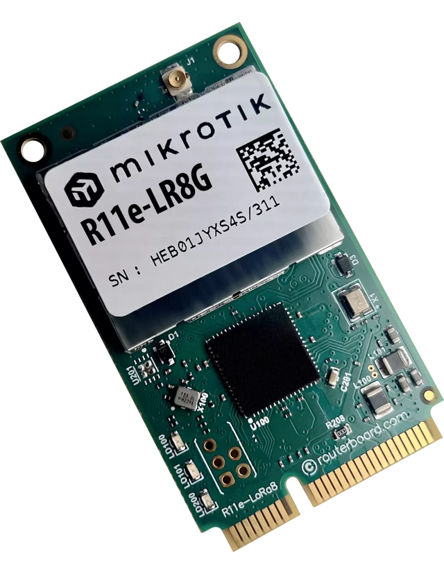 MikroTik LoRa Interface Card with built-in GPS | MT-R11E-LR8G