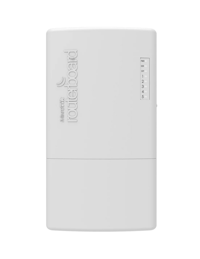 MikroTik PowerBox Pro - Outdoor PoE Router with 5 Gb and 1 SFP port