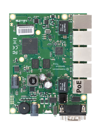 MikroTik RouterBOARD 450Gx4 with 5 GB LAN ports and 1 microSD slots *No Enclosure