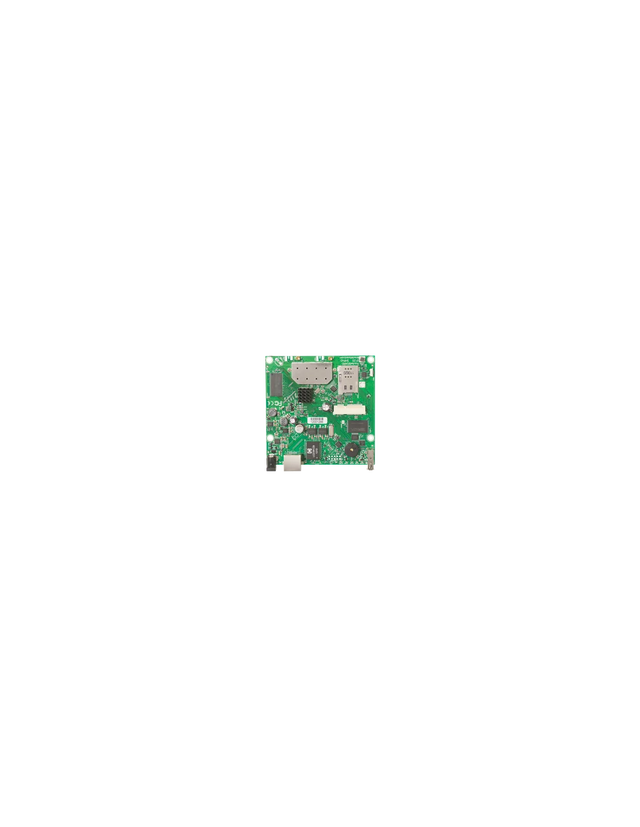 MikroTik RouterBOARD 912UAG-5HPnD with 5GHz radio,1 Gb port,1 MiniPCI-e,1 USB,1 Sim slot and 2 MMCX