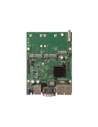 MikroTik RouterBOARD M33G with 3 Gigabit LAN, 2 MiniPCI-e, 2 Sim slot, USB 3.0, PoE in