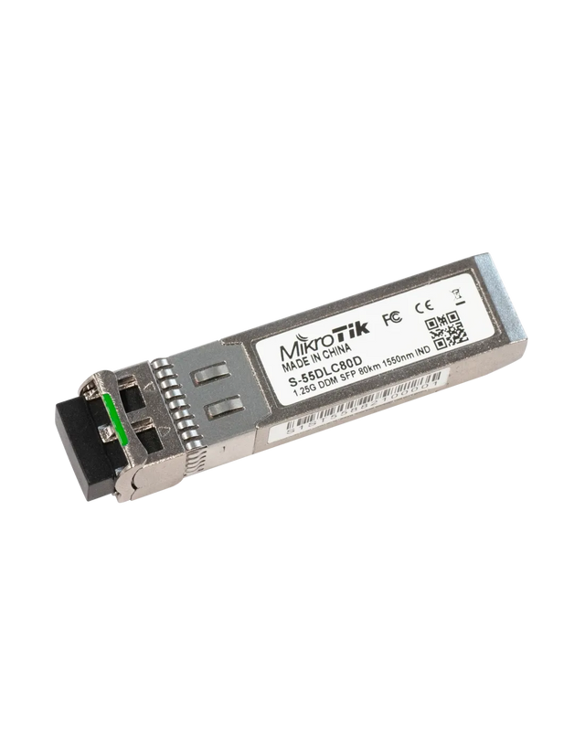 MikroTik Single-mode SFP Module 80Km Dual LC-Connector | MT-RBSFP-SM-81