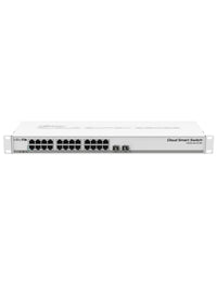 MikroTik Smart Switch 24 Port Gigabit 2 SFP+ | CSS326-24G-2S+RM