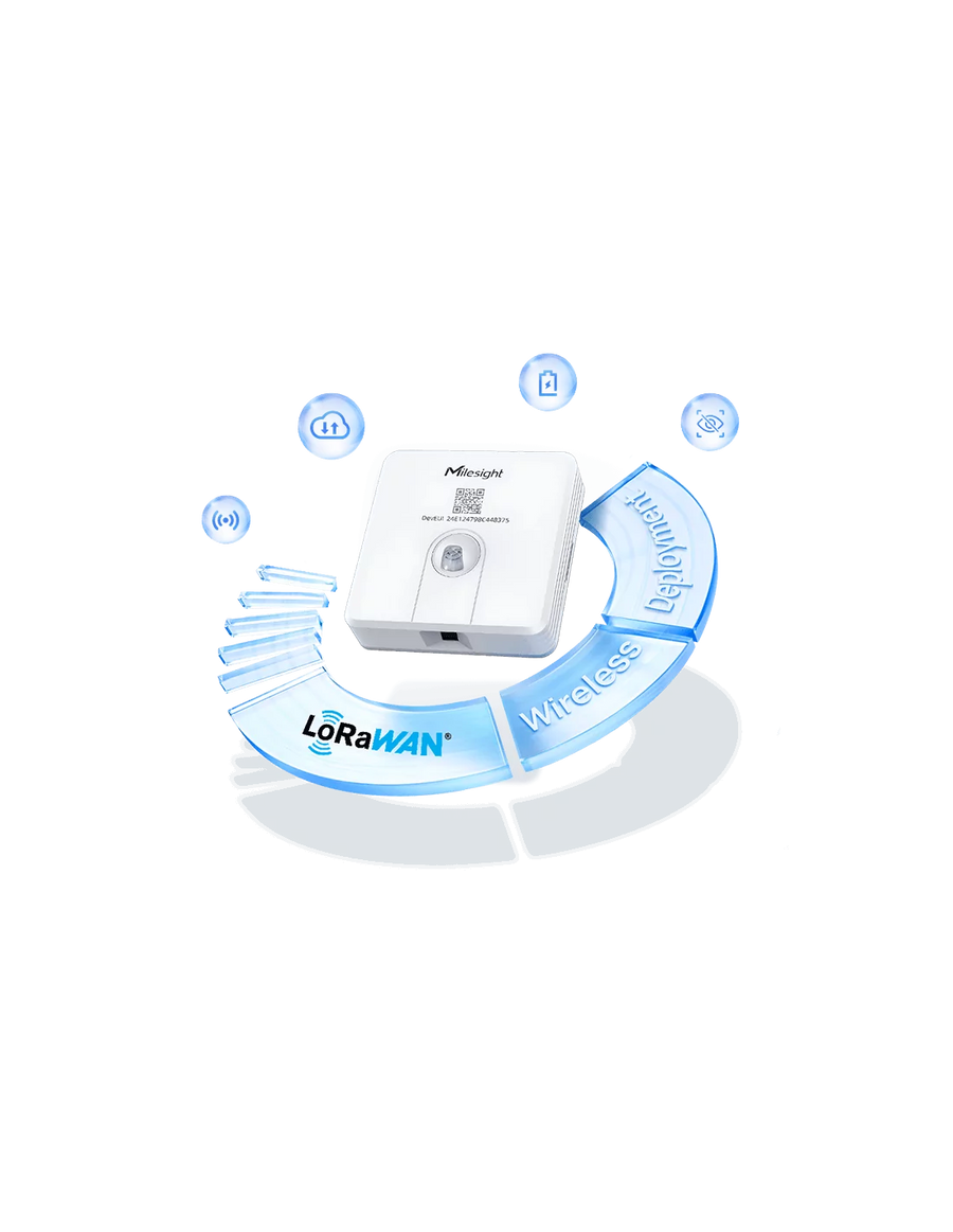 Milesight Desk and Seat Occupancy Sensor
