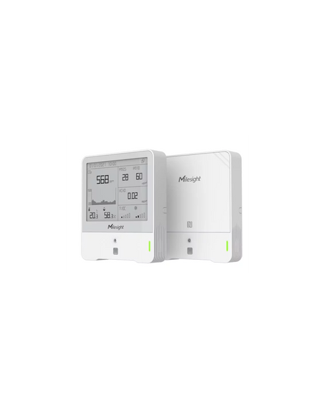 Milesight Indoor Ambience Monitor - Temp, Humidity, PIR, Light, TVOC, CO2, Barometric, PM2.5/10