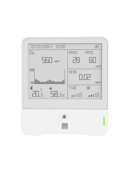 Milesight Indoor Ambience Monitor - Temp, Humidity, PIR, Light, TVOC, CO2, Barometric