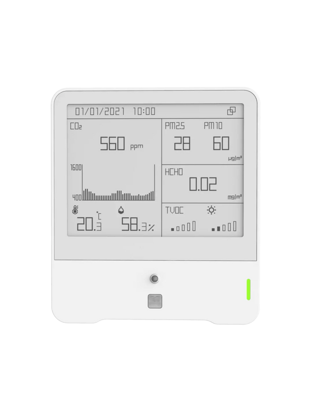 Milesight Indoor Ambience Monitor - Temp, Humidity, PIR, Light, TVOC, CO2, Barometric