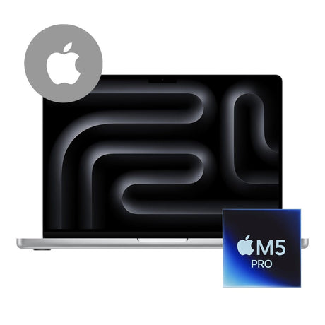 14-inch MacBook Pro: Apple M5 Pro chip with 15-core CPU and 16-core GPU, 24GB, 2TB SSD - Silver