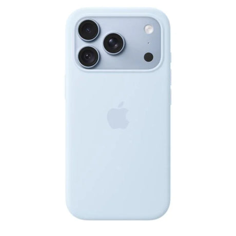 iPhone 18 Pro Max Silicone Case with MagSafe - Crisp Blue, Model A3702