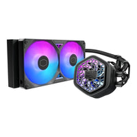Cooler Master MasterLiquid Atmos II 240 AiO CPU Cooler with VRM Fan ARGB Black LGA1851 AM5 - Image 2
