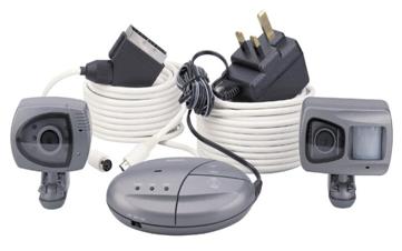 Micromark Twin Cam,black & White CCTV