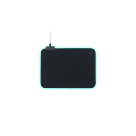 Cooler Master KeyBoard MP750 Medium Flexible RGB Mousepad, Smooth Surface, Thick RGB borders