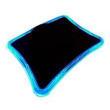 Mousepad: Flexiglow Glass & LED Blue