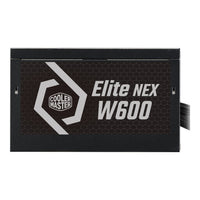 Cooler Master Elite NEX White 600W 80 PLUS ATX PSU Black Mesh Cable - Image 2