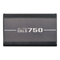 Cooler Master Elite Gold 750W 80 PLUS Gold Fully Modular ATX 3.1 PSU PCIe Gen 5.1 - Image 2