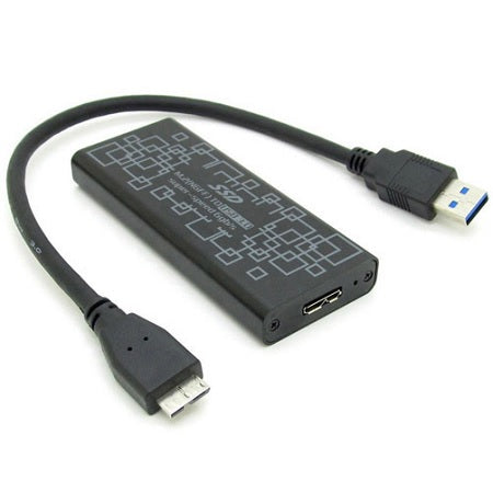 USB3 TO M.2 SATA SSD Chassis