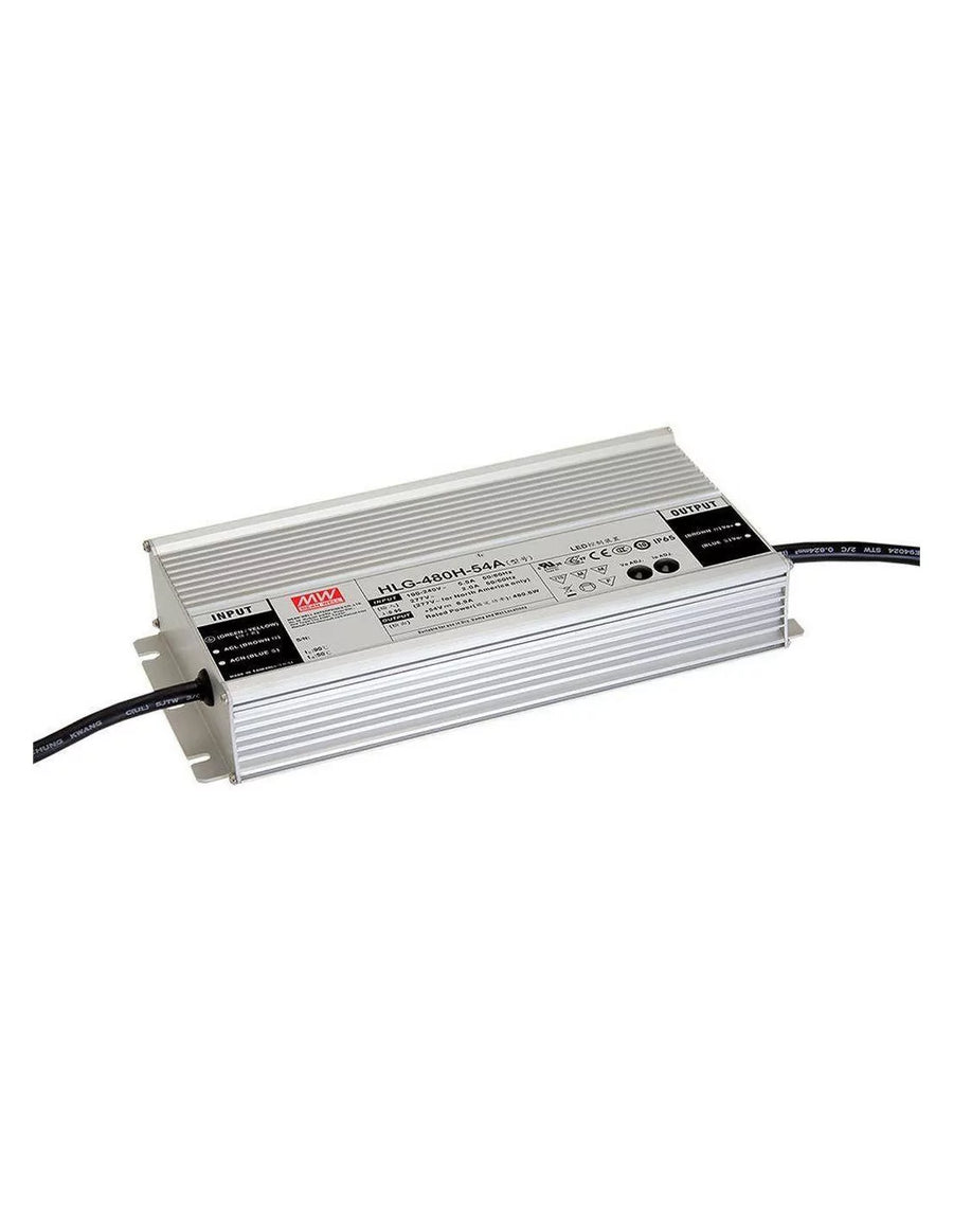 MW 480W Constant Voltage & Current LED Drier Driver | MW-HLG-480H-54