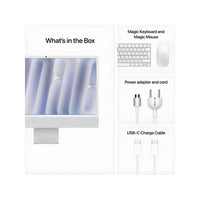 24-inch iMac with Retina 4.5K display: Apple M4 chip with 10‑core CPU and 10‑core GPU, 16GB, 256GB SSD - Image 4