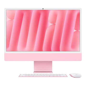 24-inch iMac with Retina 4.5K display: Apple M4 chip with 10 core CPU and 10 core GPU, 16GB Pink