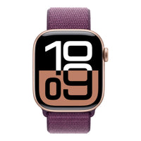 Apple Watch Series 10 | GPS + Cellular 42mm | Gold Titanium Case With Gold Milanese Loop