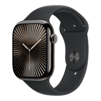 Apple Watch Series 10 GPS + Cellular 46mm Slate Titanium Case with Black Sport Band - S/M,Model A3003 - Image 2