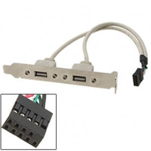 USB Panel Mount Cord