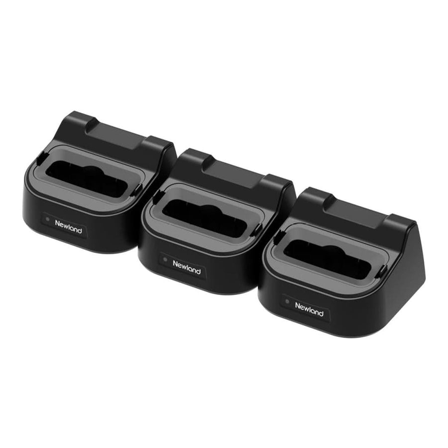 newland-3-slot Cradle for MT90 series for charging; Incl. multiplug adapter (UK/EU); (PG9050 compatible).