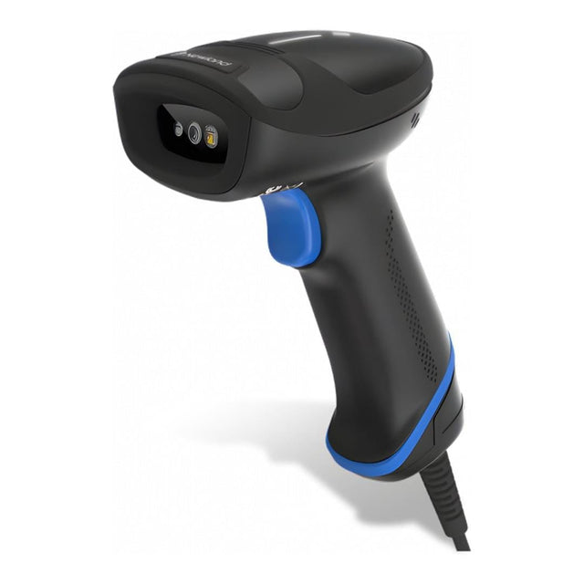 Newland  2D CMOS Handheld Barcode Scaner with 3.5m coiled USB cable including  smart adjustable stand