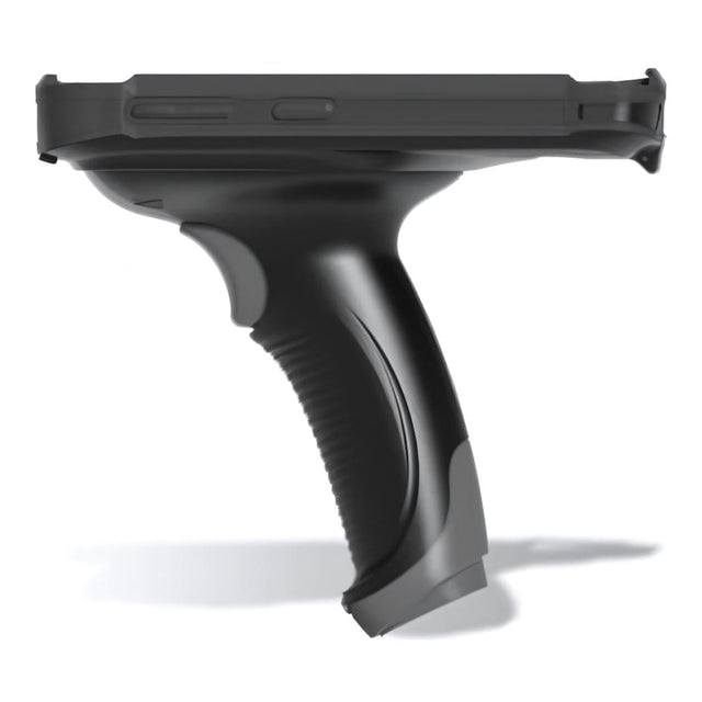 Pistol grip for MT90 with window for rear camera.