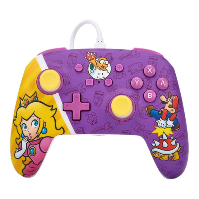 NSW EnWired Controller - Princess Peach Battle - 1