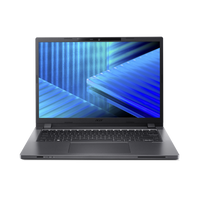 Acer TravelMate TMP214-75-G3-TCO-77DN 14" WUXGA IPS SlimBezel LTE Intel Core Ultra 7 processor 155H 16 GB DDR5 Memory 512GB PCIe NVMe SSD SD card reader WIFI6E+BT  2x2 AX+BT 6E FHD IR camera FRP BackLit KB 53Wh Li-ion battery 65W TypeC adapter  SIM Card T