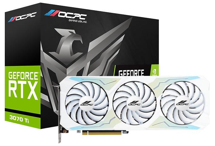 OCPC RTX 3070 TI 8GB GDDR6 XE White
