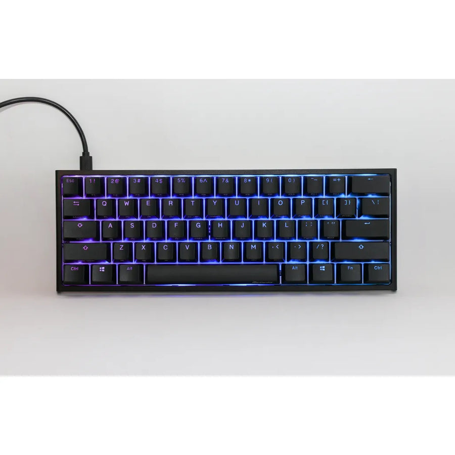 Ducky One 2 Pro 60% Mechanical Gaming Keyboard RGB PBT Double-Shot (Cherry Silver)