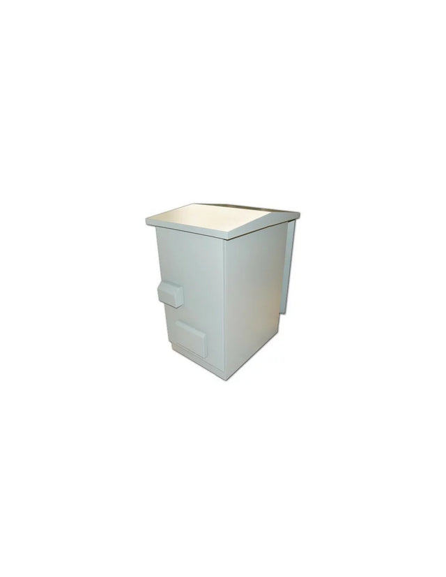 Outdoor 42U 19" IP55 Ventilated Cabinet, 600mm x 800mm, metal door with lock and 4 x 220v fans