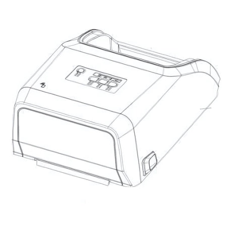 Zebra Kit, Cover Assembly for Standard Models, ZD421T