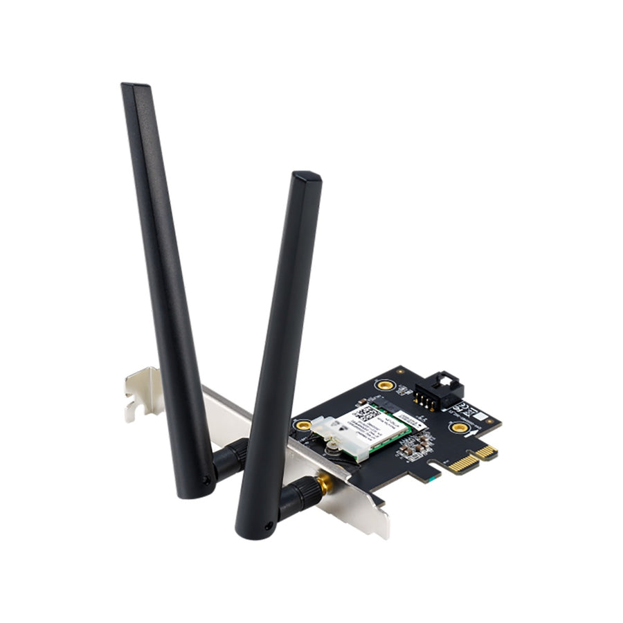 Asus PCE-AX1800 Dual-Band Wi-Fi 6 PCIe Adapter with Bluetooth 5.2 1775 Mbit/s