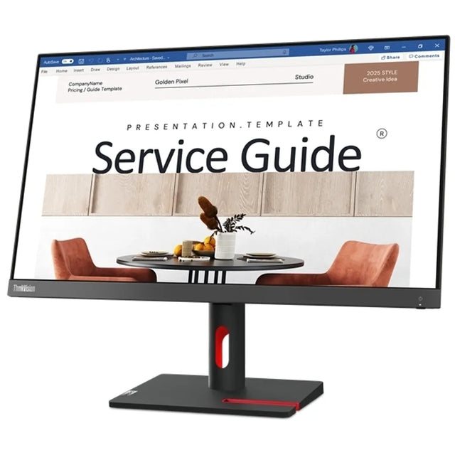 Lenovo ThinkVision S24i-30 23.8-inch Full HD IPS Monitor 100Hz HDMI VGA VESA