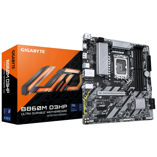 Gigabyte B860M D3H Plus Intel LGA1851 Micro-ATX Motherboard DDR5