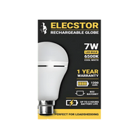 Elecstor B22 7W Rechargeable cool white