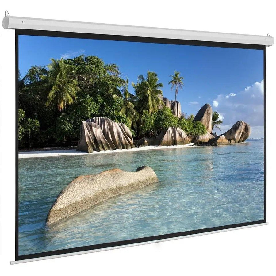 Projector Screen with Remote 96"