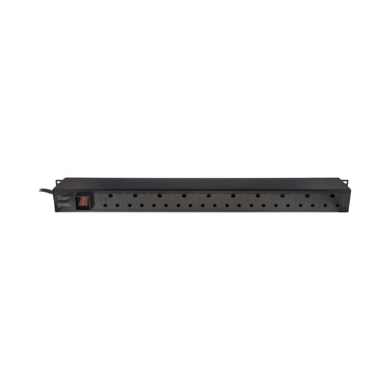 10-PORT METAL RACK MNT C13; C14