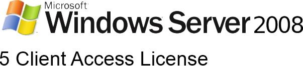 Microsoft Windows Server 5 Cal 2008