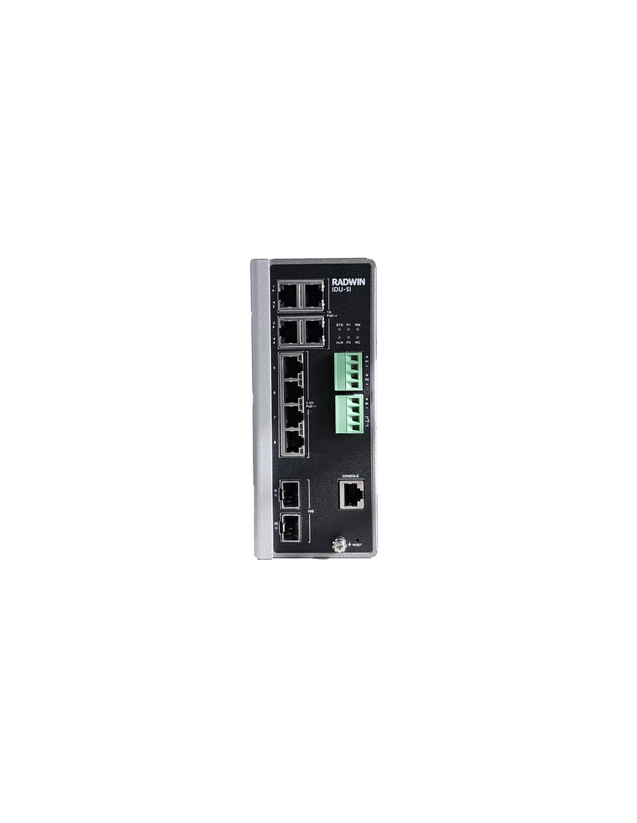 RADWIN IDU-SI Layer 3 Industrial DC PoE Switch