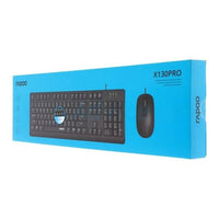 Wired optical keyboard and mouse combo - X130PRO