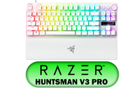 Razer Huntsman V3 Pro Tenkeyless - White - US Layout