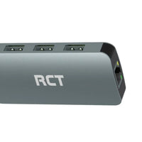 RCT ADP-GN401U 4-in-1 USB-A Hub 3x USB 3.0 Ports and RJ45 Gigabit Ethernet - Image 4