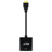 RCT HDMI to VGA Adapter with Audio Male to Female