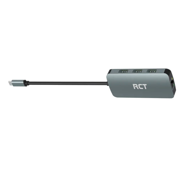 RCT 6-in-1 USB-C Hub with HDMI USB 3.0 and RJ45